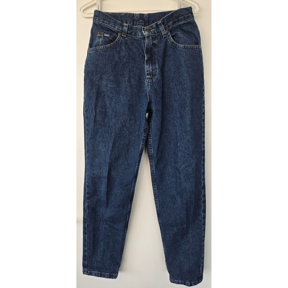 Vintage Lee Jeans Original Women's Size 8 Short Relaxed 3055549 Blue